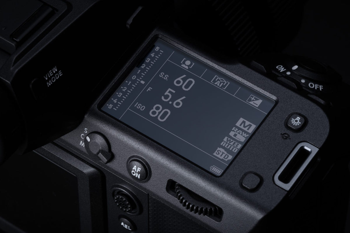 Settings visible without waking the camera