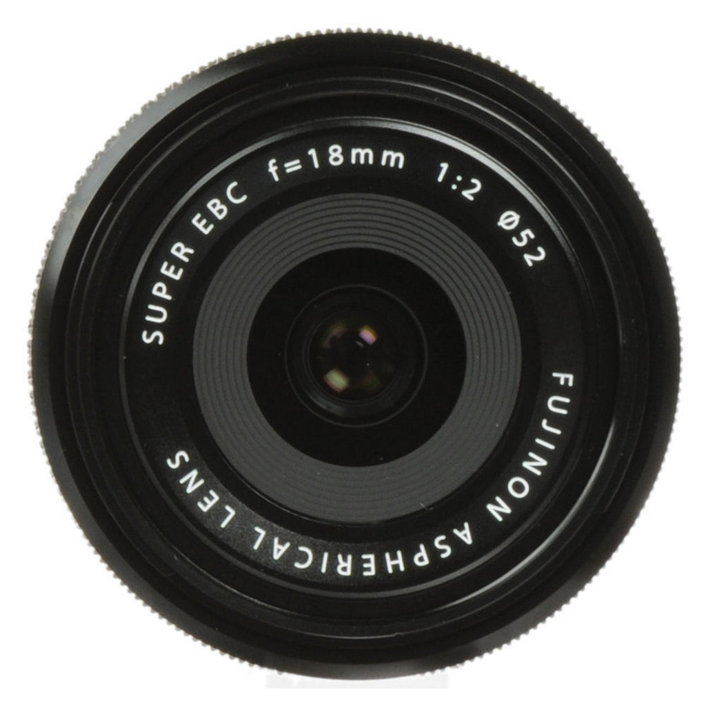 Fujifilm XF18mm f/2 R Lens – Black