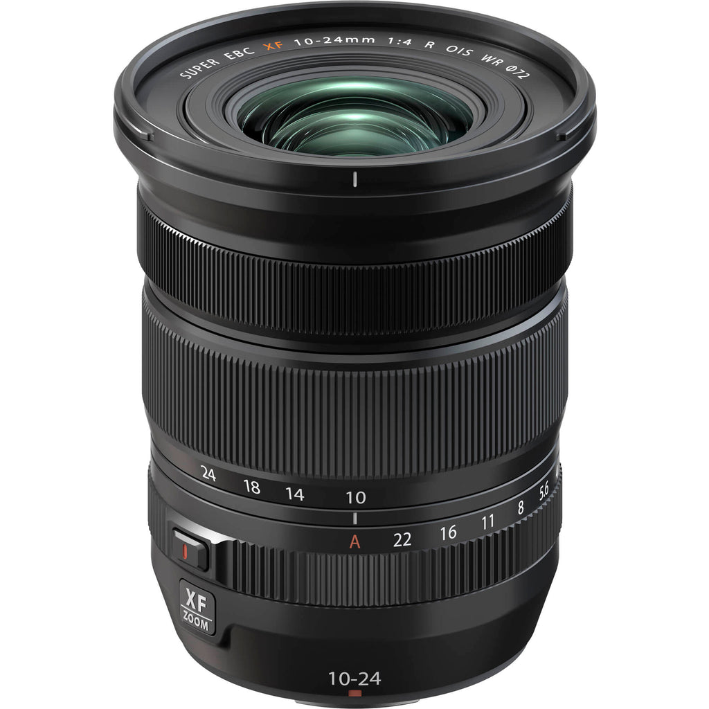 Fujifilm XF10-24mm f/4 R OIS WR Lens – Black
