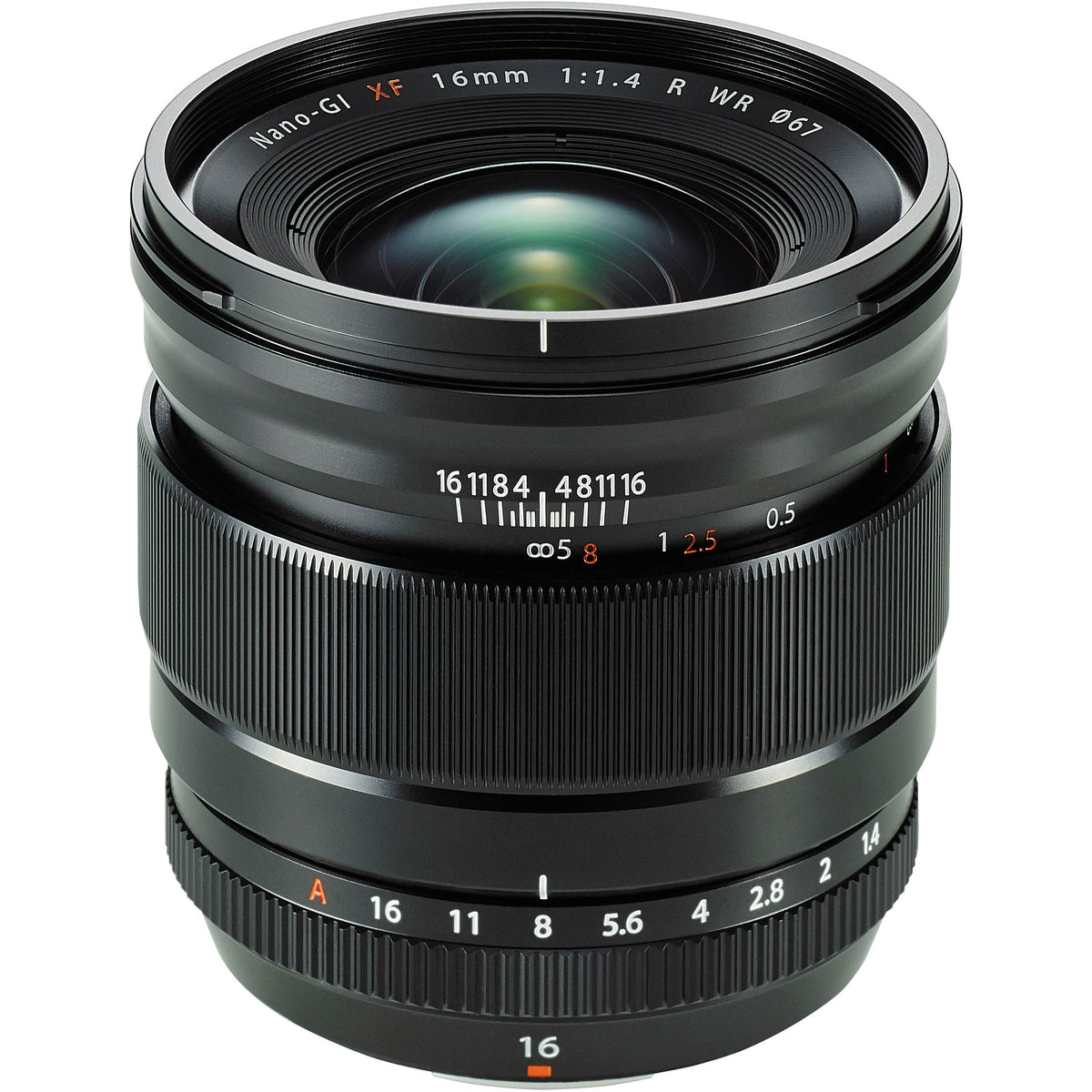 FUJIFILM XF16mm f/1.4 R WR Lens – Black