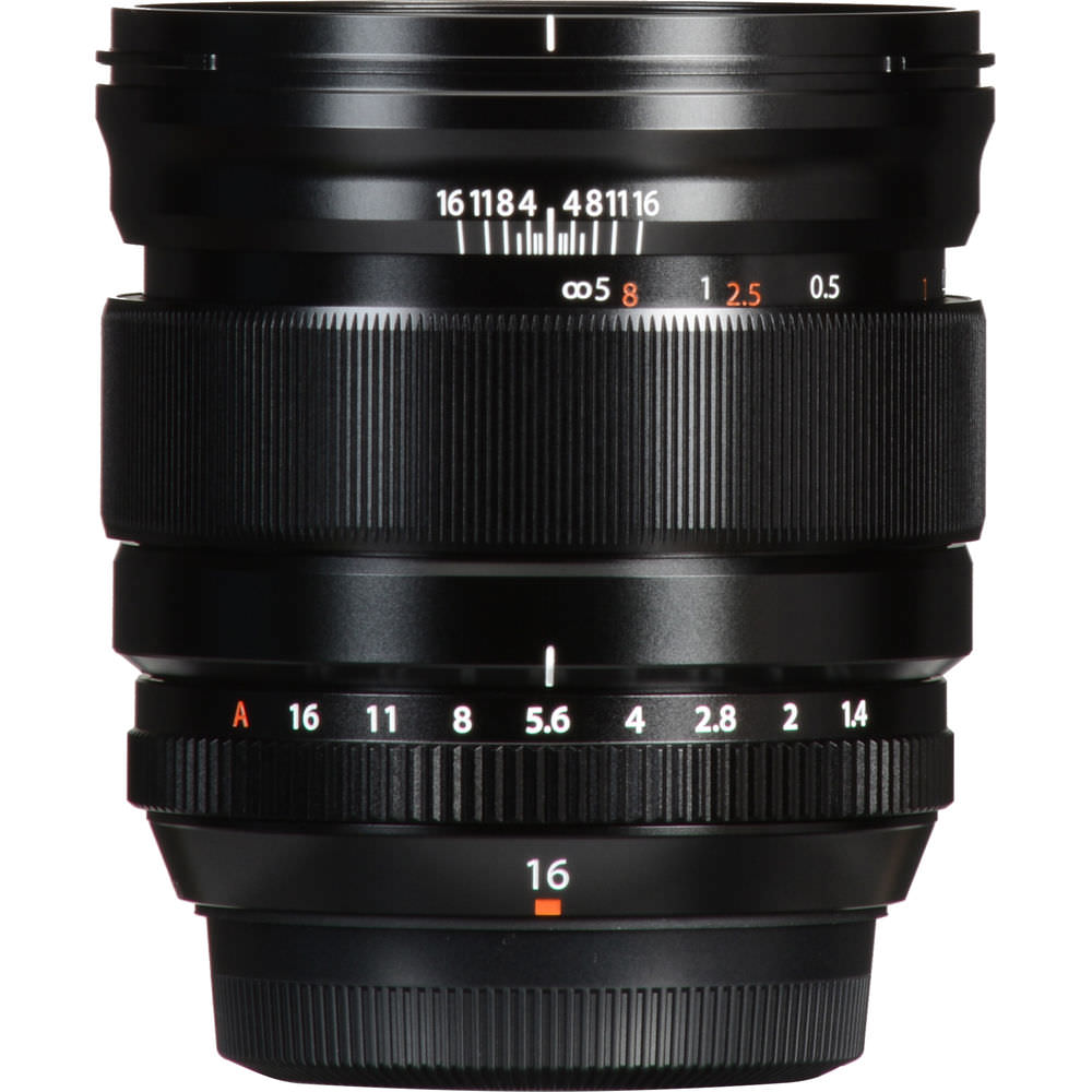 FUJIFILM XF16mm f/1.4 R WR Lens – Black
