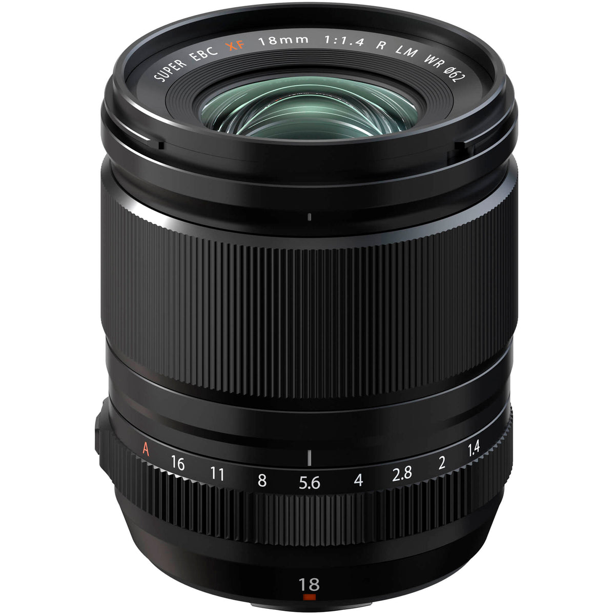 FUJIFILM XF18mm f/1.4 R LM WR Lens – Black