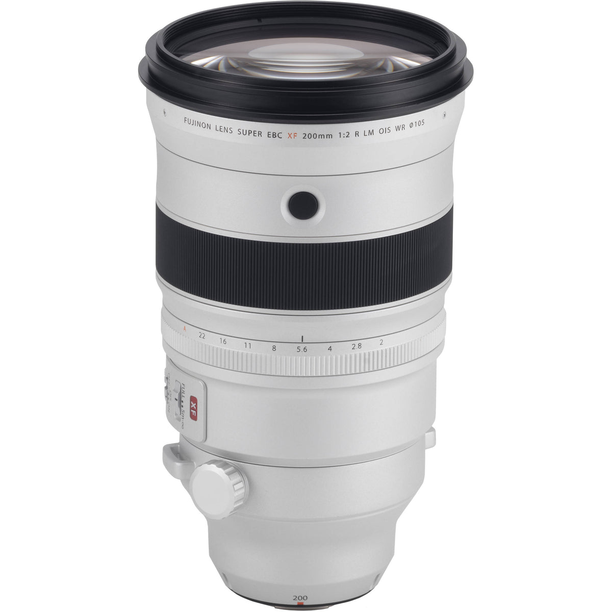 FUJIFILM XF200mm f/2 R LM OIS WR Lens with XF1.4X TC F2 WR – Silver