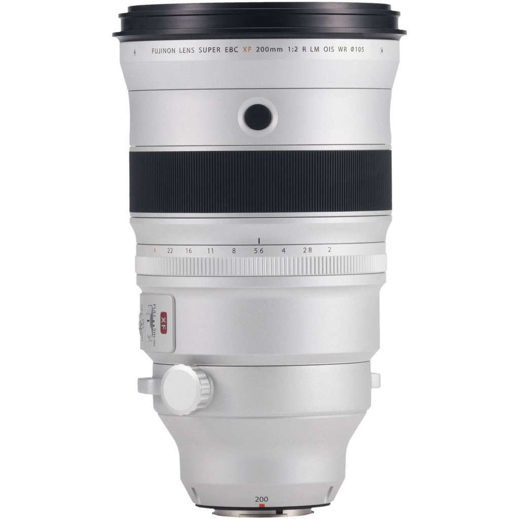 FUJIFILM XF200mm f/2 R LM OIS WR Lens with XF1.4X TC F2 WR – Silver