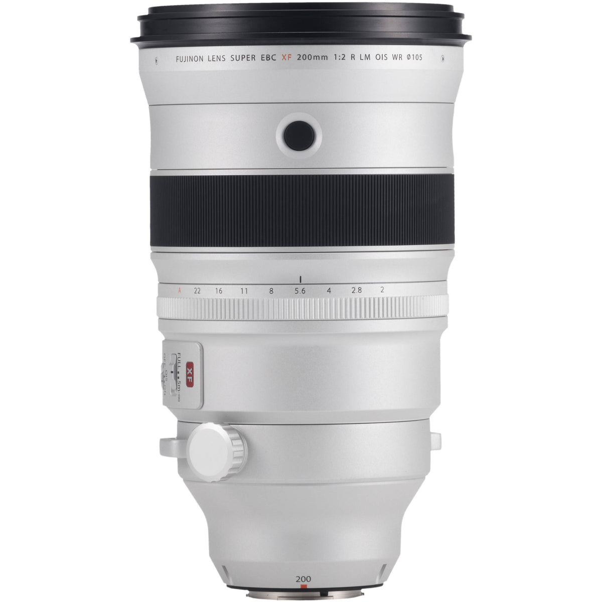 FUJIFILM XF200mm f/2 R LM OIS WR Lens with XF1.4X TC F2 WR – Silver