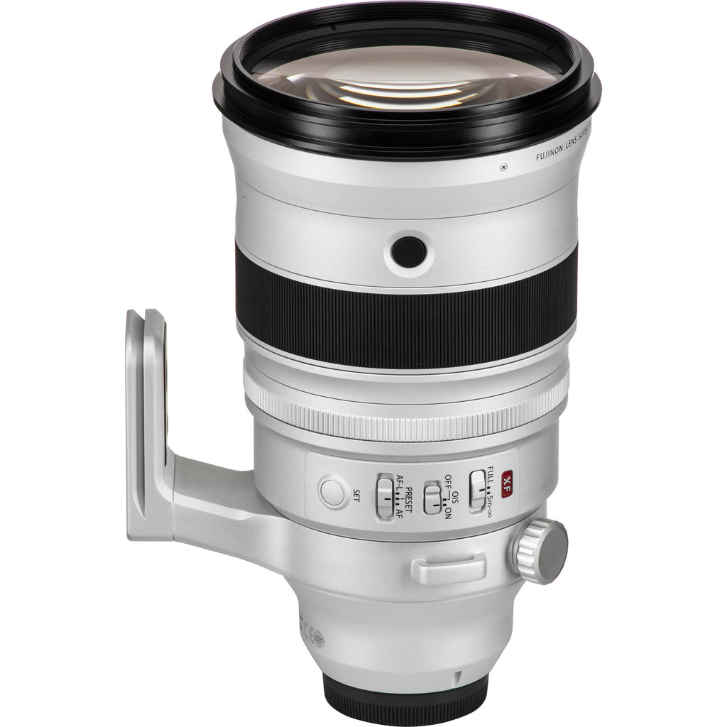 FUJIFILM XF200mm f/2 R LM OIS WR Lens with XF1.4X TC F2 WR – Silver