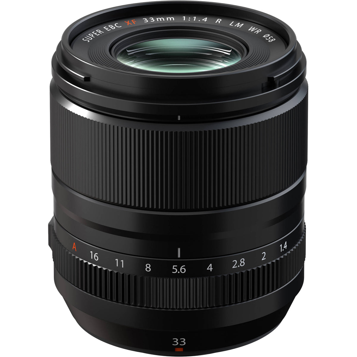 FUJIFILM XF33mm f/1.4 R LM WR Lens – Black