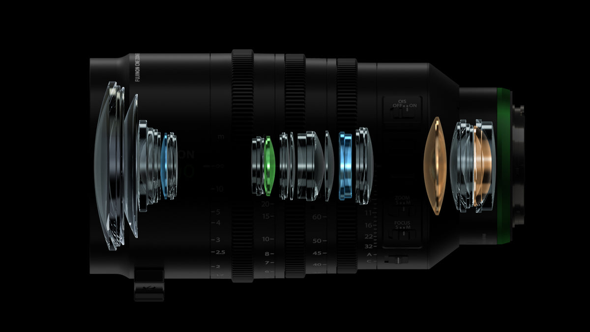 Fujifilm GF 32-90mm f/3.5 PZ OIS WR NEW CINE Lens – Black