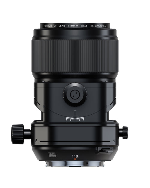 Fujifilm GF 110mm f/5.6 T/S Macro Lens, front view