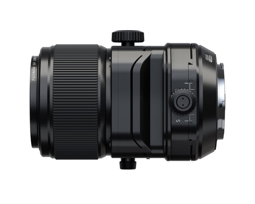 Fujifilm GF 110mm f/5.6 T/S Macro Lens, side profile