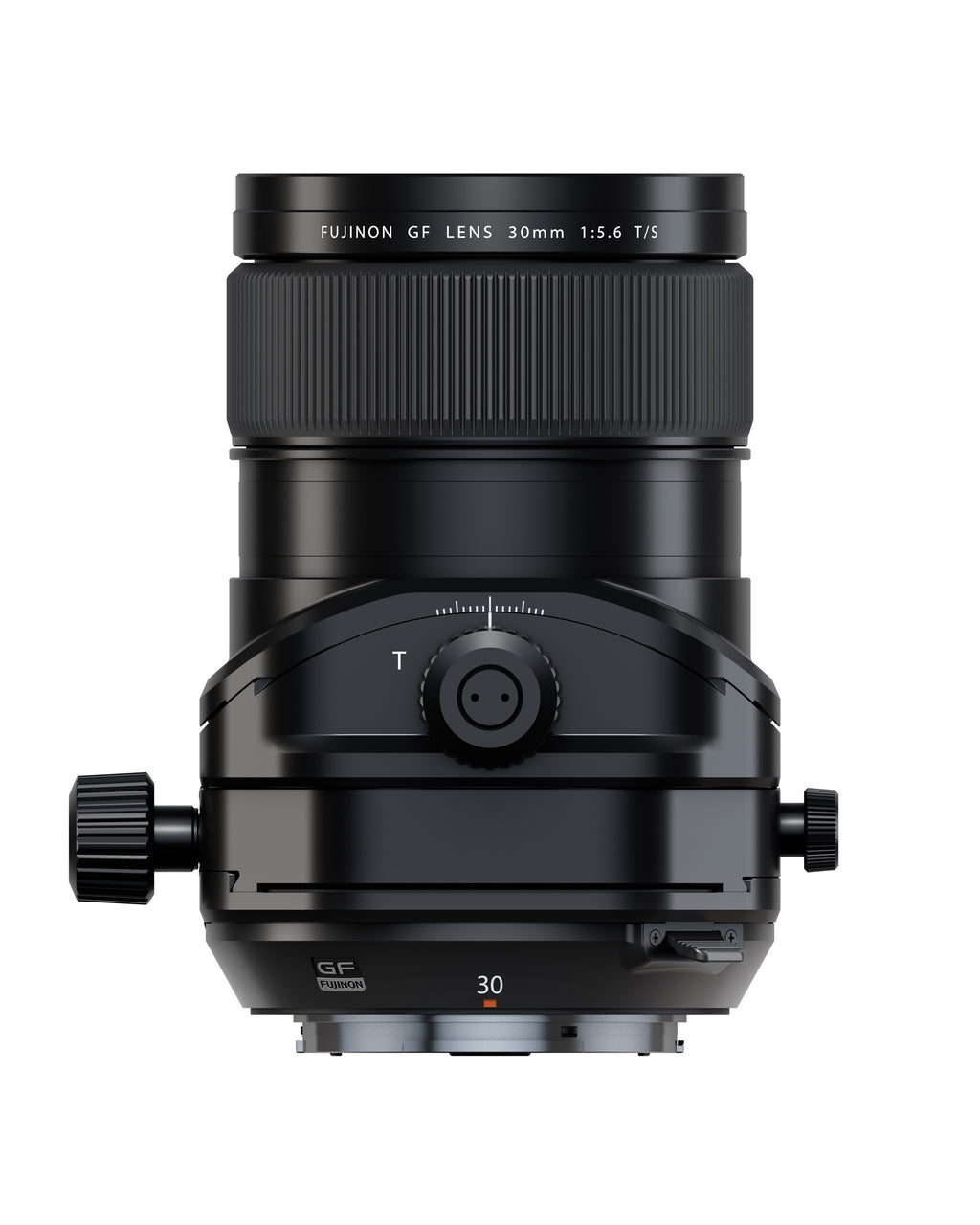 Fujifilm GF 30mm f/5.6 T/S Lens, front view