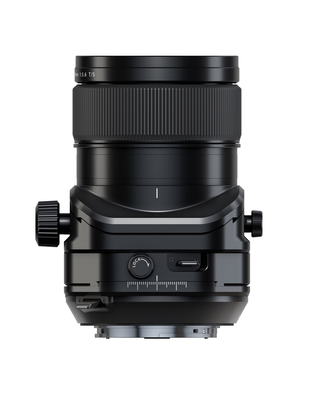 Fujifilm GF 30mm f/5.6 T/S Lens, shift controls