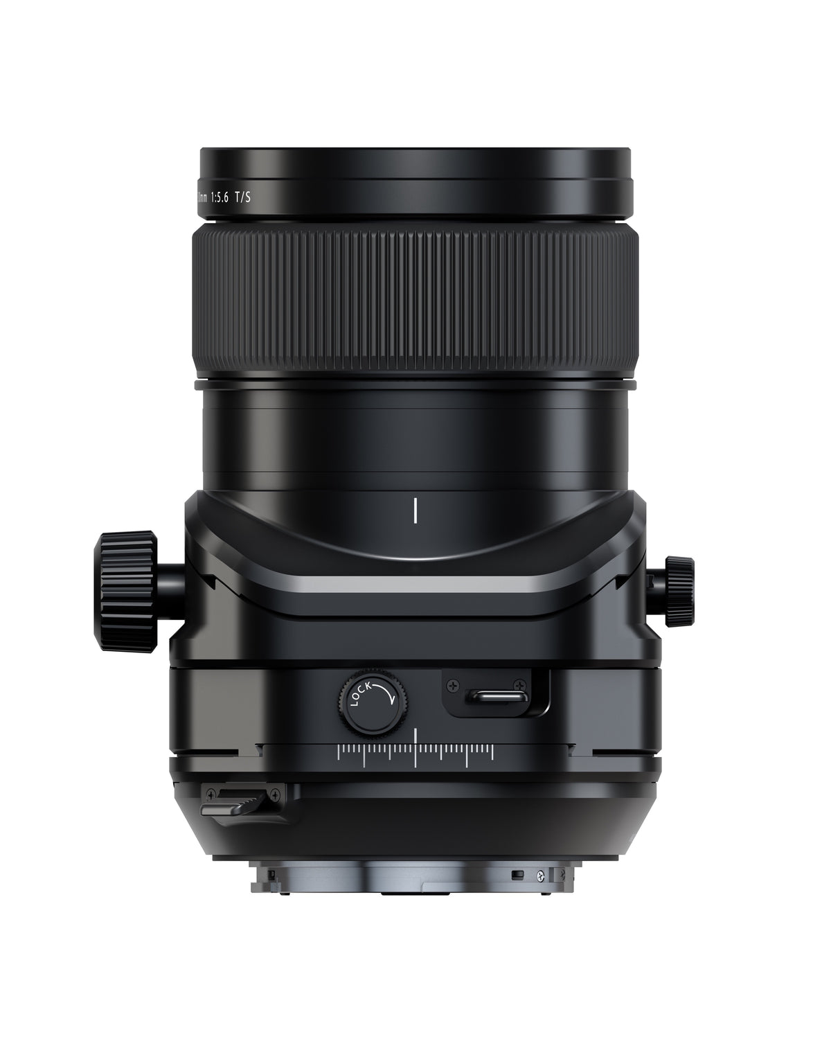 Fujifilm GF 30mm f/5.6 T/S Lens, shift controls