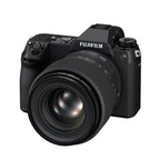 Fujifilm GF 55mm f/1.7 R WR Lens, mounted on a GFX100S