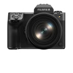 Fujifilm GFX100 II — front view with GF32-64MM lens