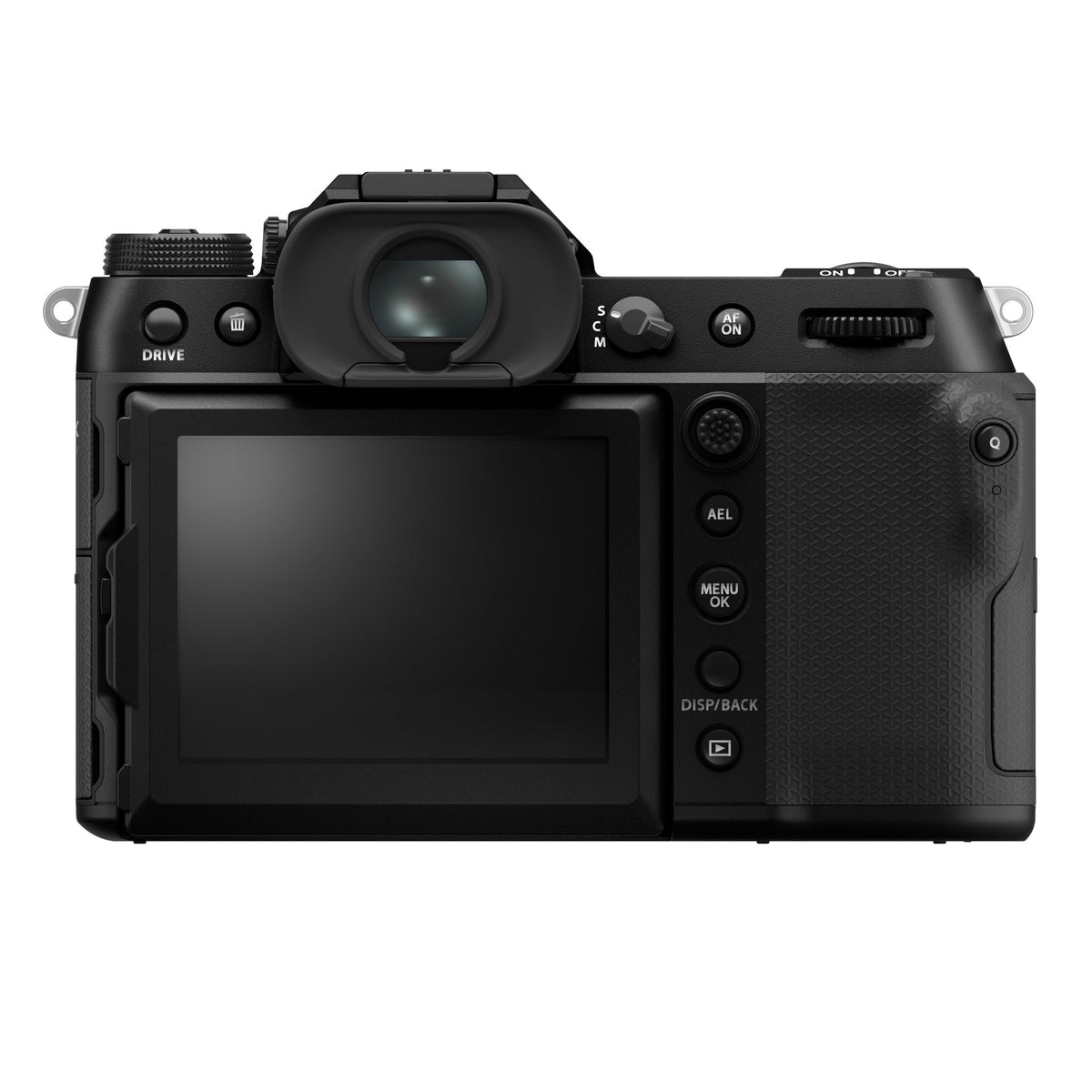 Fujifilm GFX100S II — rear view