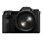 Fujifilm GFX100S II — front view with GF32-64MM lens