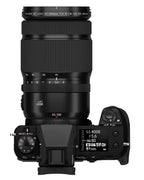 Fujifilm GFX100S II — top plate with GF45-100MM lens