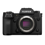 Fujifilm X-H2 — front view with the sensor exposed