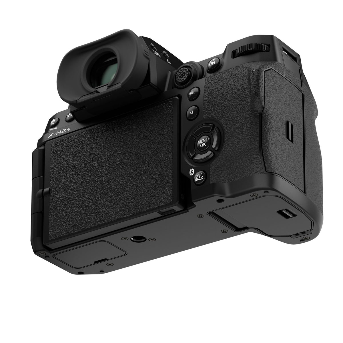 Fujifilm X-H2S — rear view