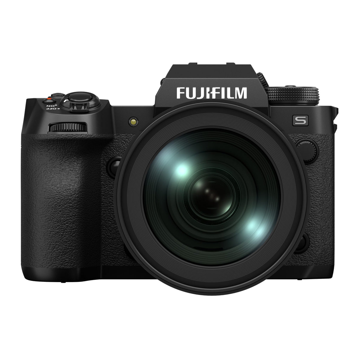Fujifilm X-H2S — front view with XF18-120MM lens